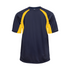 Badger Sport Hook Tee (414400-026404), Color 'Navy/Gold'
